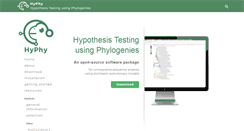 Desktop Screenshot of hyphy.org