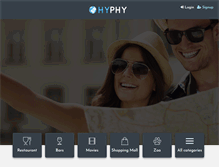 Tablet Screenshot of hyphy.com
